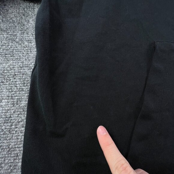 Nike Hoodie Women's Size XL Black Full Zip Sweatshirt Long Sleeve Cotton Active - Picture 10 of 12